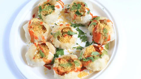 Dahi Puri - Bombay Grill Milton