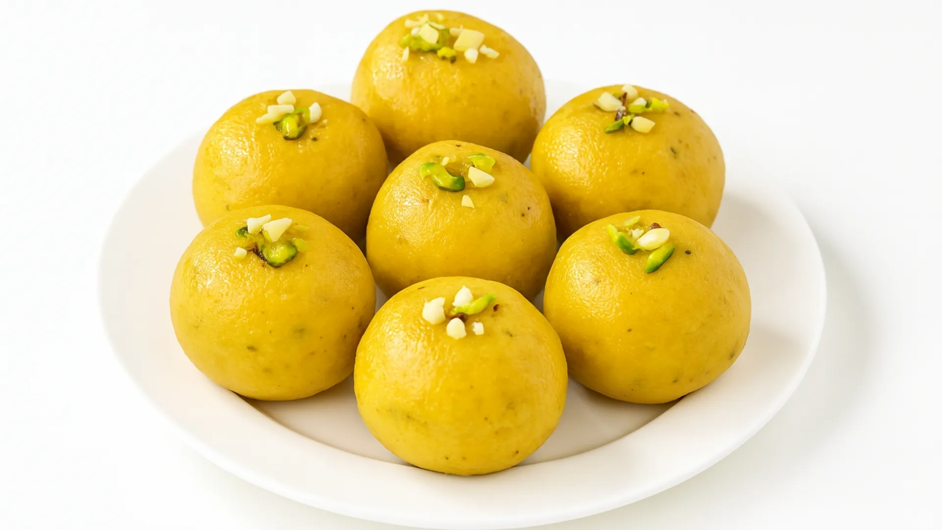 Besan Laddu(1/2 Lb)(BoGo-4/5 Pcs) - Bombay Grill Milton