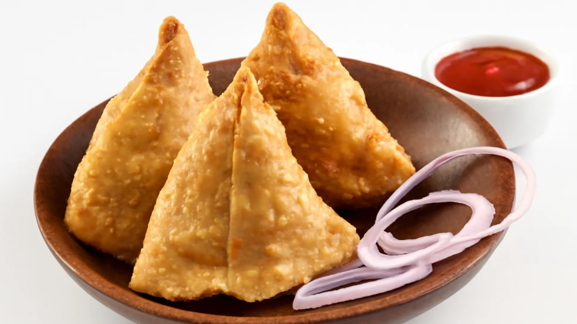 Veg Punjabi Samosas (Spicy-2Pcs) - Bombay Grill Milton