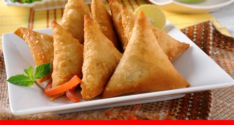 Vegetable Samosa (6 Samosas) - Bombay Grill Milton