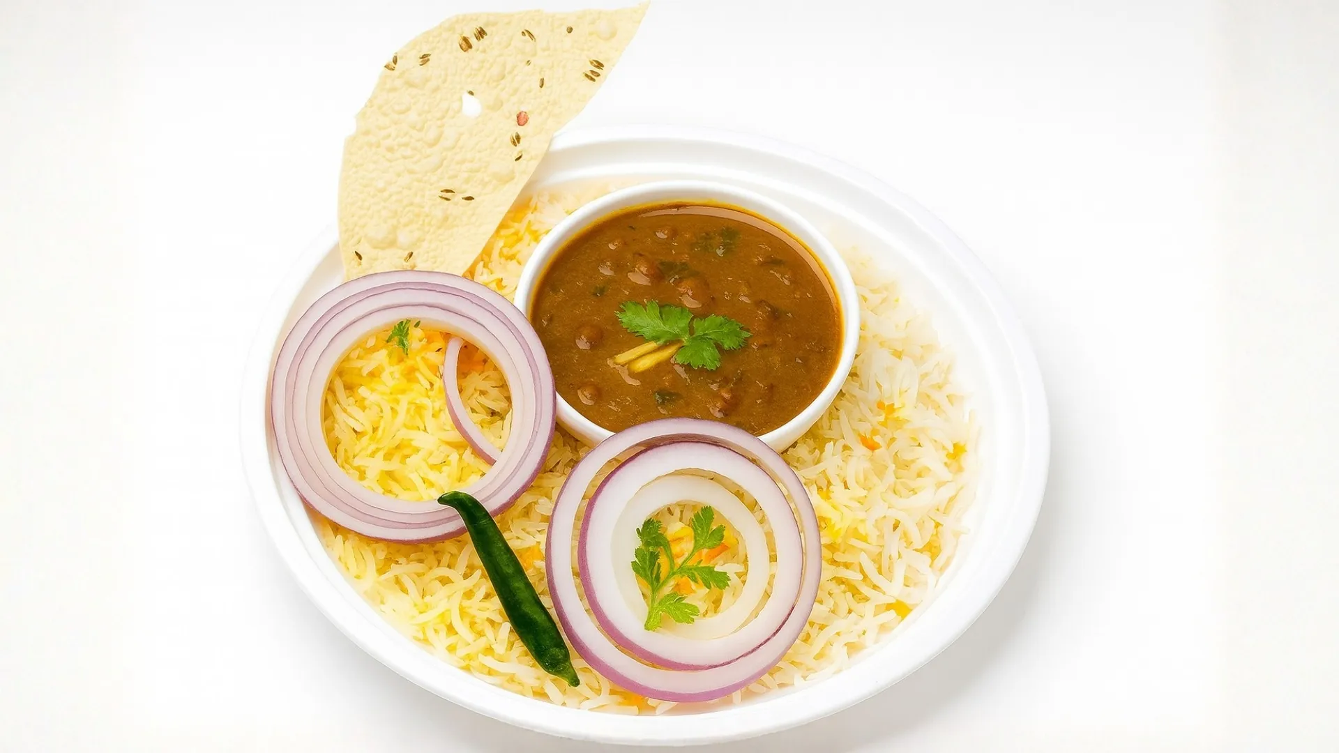 Rajma(Kidney Beans) With Rice - Bombay Grill Milton