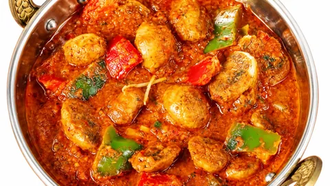 Karahi Mushrooms - Bombay Grill Milton