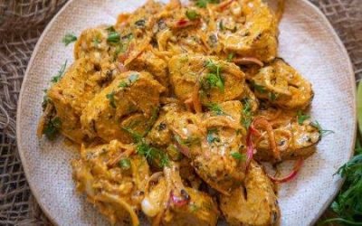 Achari Soya Chaap Tikka – Bombay Grill Milton Achari Soya Chaap Tikka - Bombay Grill Milton