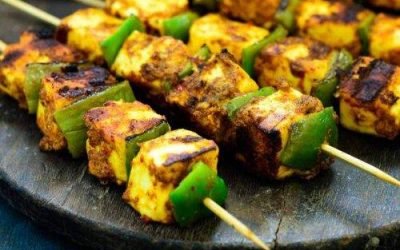 Achari Paneer Tikka (Paneer Shashlik) – Bombay Grill Milton Achari Paneer Tikka (Paneer Shashlik) - Bombay Grill Milton